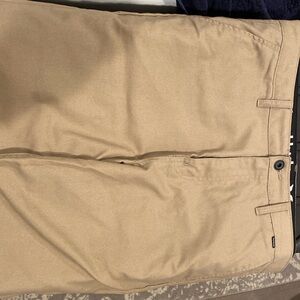 Hurley Khaki shorts size 34. Great condition. Loved them, just outgrew them.